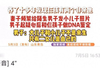 男子发现妻子频繁给陌生男发儿子照片 结果……