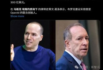 OpenAI总裁当庭认罪! 自曝零元购300亿……