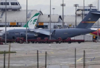 川习会前 美C-17运输机载了一个“移动白宫”到北京