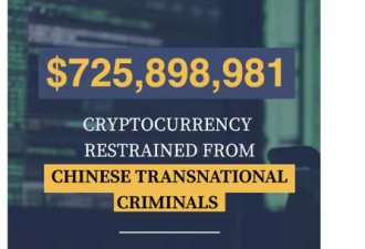 美打击诈骗 收缴中国犯罪组织逾$5.78亿加密货币