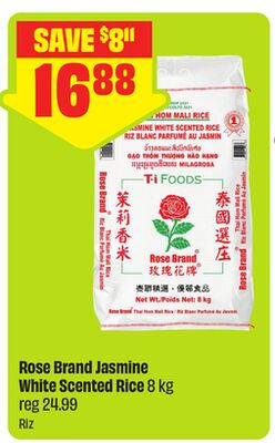 Rose Brand 茉莉香米 8kg