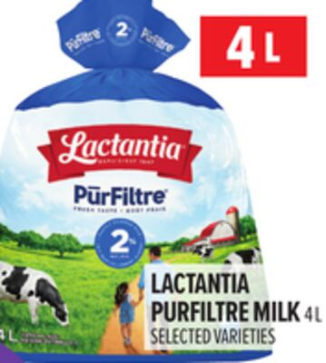 Lactantia PurFiltre 牛奶 4L