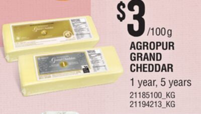 Grand Cheddar 陈年芝士（1年 / 5年）