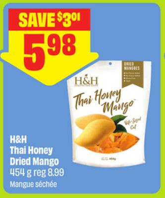 H&H 泰式蜂蜜芒果干