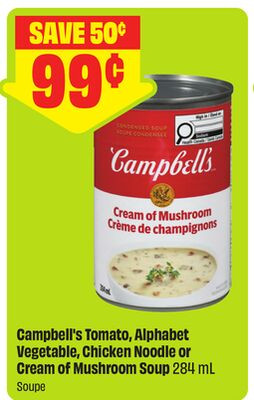 Campbell's 番茄 / 蔬菜 / 鸡汤面罐头 284mL