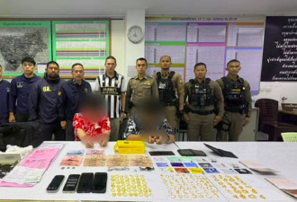 2名中国游客旅费耗尽 持枪打劫泰国金店 结果…