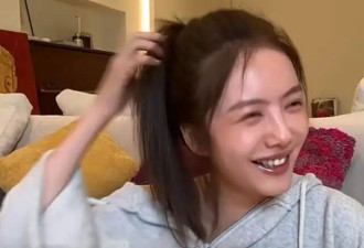 酒后情绪破防，蔡文静素颜直播落泪，艺人的真实感引热议