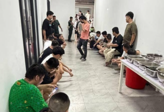 扫荡诈骗园区 “数百猪仔”逃窜画面曝光