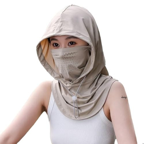 BSYLOO 防晒面罩一体帽