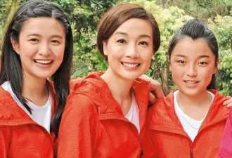 TVB童星清纯乖女变火辣金发美女，完全认不出