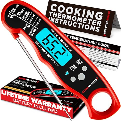 Alpha Grillers Meat Thermometer Digital