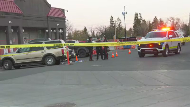 卡尔加里警方 5 月 11 日在 North Hill Co-op 停车场调查枪击案，一人死亡，另一人送医。