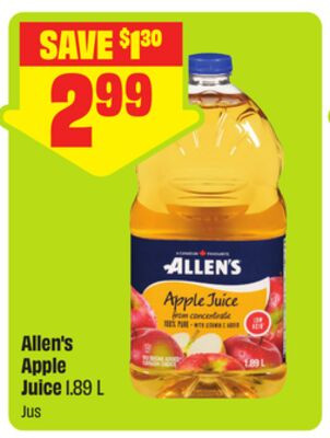 Allen's 苹果汁 1.89L