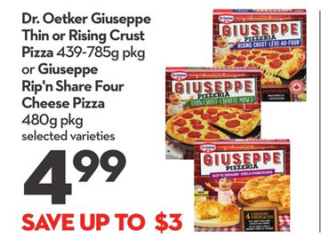 Dr. Oetker Giuseppe 薄底 / 厚底批萨(多款)