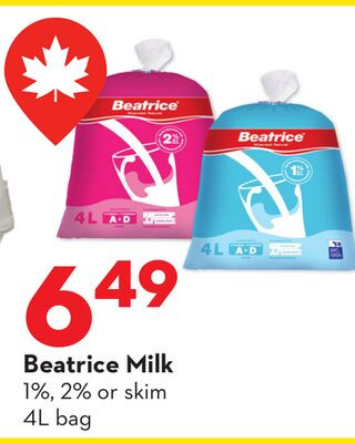 Beatrice 鲜奶 4L