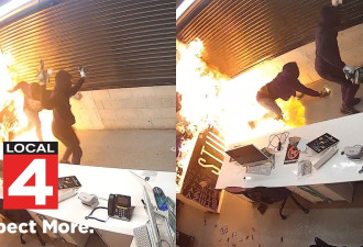 美歹徒大麻店纵火变自焚 犯案红色油桶意外爆红