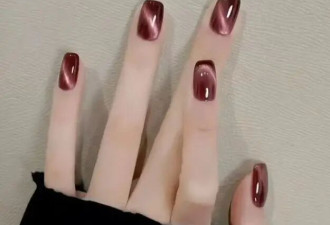 液态猫眼美甲出圈 流动质感解锁松弛高级感