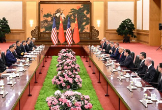 高清大图！习近平同美国总统特朗普举行会谈