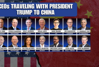 特朗普去北京的17家巨头公司 都是什么来头?