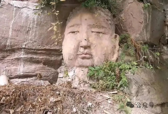 重庆＂萌感＂佛头意外走红 雕刻者：不是文物