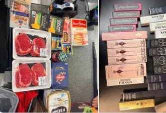 连牛肉都偷！列治文零售盗窃猖獗 一天狂抓15人