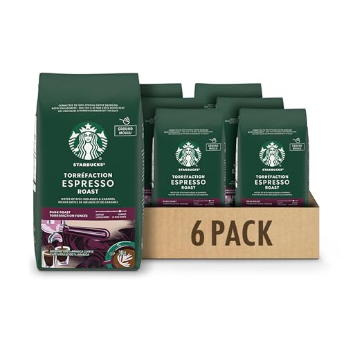 Starbucks Espresso Roast Ground Coffee