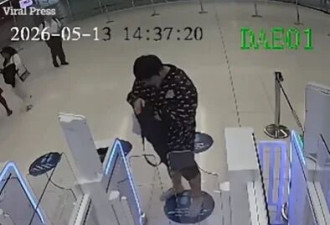 华男大闹机场被捕:终身被禁入境 赔近$10万