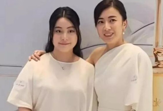 46岁甘比和16岁女儿晒合影显温馨，五官气质相似