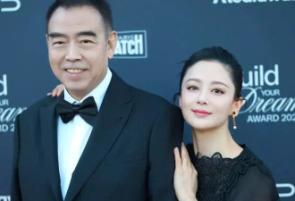 73岁陈凯歌亮相戛纳驼背脱发，陈红仍美艳
