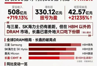 每天净赚3.7亿元，中国最强内存芯片企业....