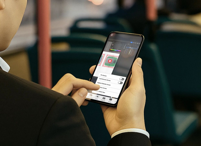 Mobile Remote Control, Smartphone/Phone remote control and access is  RemoteView