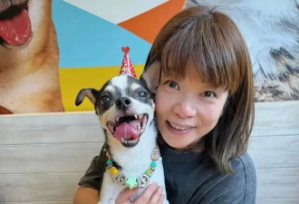 香港资深主持新婚老公首次曝光，身材高大威猛