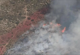 南加到处燃烧 8场野火同时肆虐 万人疏散 空污爆表
