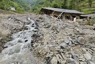 实探湖南石门受灾村庄：泥石流冲毁大片房屋