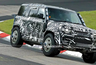 路虎卫士更疯狂版本曝光 对标奔驰G 63 4×4²