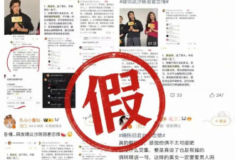 陈丽君此沙方双双否认恋情：假的，会发布正式律师声明