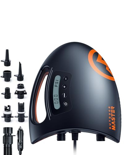OutdoorMaster 20PSI High Pressure SUP Air Pump The Shark