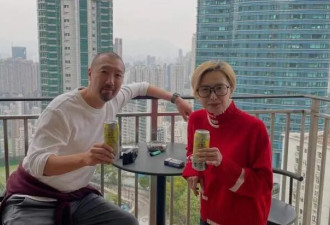 陈慧琳婆婆出殡！富豪爸爸罕有现身送别亲家，老公手捧遗照好哀伤