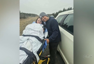 家门口医院产科关门，加拿大孕妇被迫在高速旁紧急产子