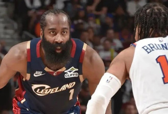 NBA东决，骑士0-4被横扫 哈登3大尴尬纪录