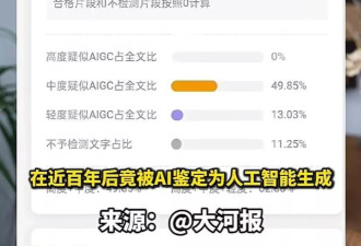 论文AI检测，正在逼疯这届大学生