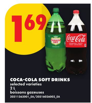 Coca-Cola 可乐 2L