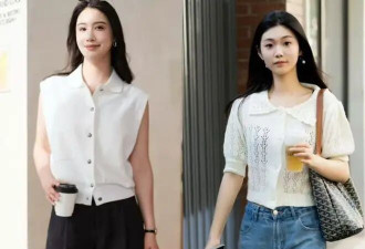 中年女人少穿T恤、背心 学杭州人穿这4种上衣