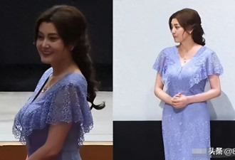 藤原纪香54岁近照曝光 紫色紧身裙亮相状态吸睛