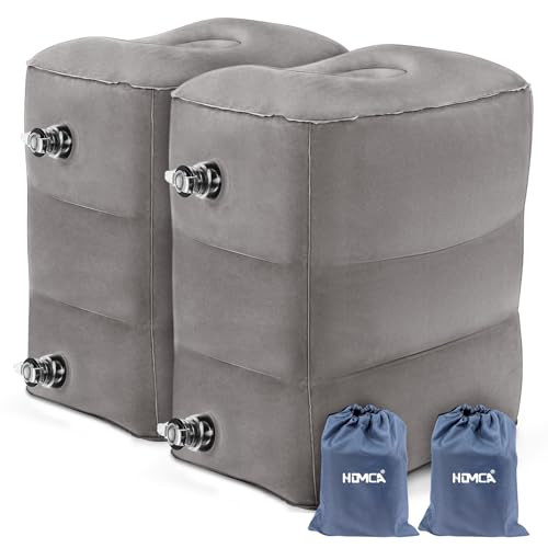 HOMCA Inflatable Travel Foot Rest