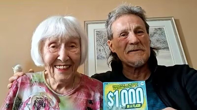 98 岁老妇中奖 $1000 遇兑奖难