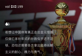 双冠豪门涉假涉刑，中国体育为何总被金元乱象啃噬？