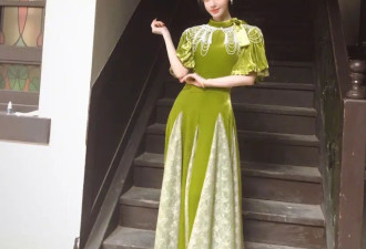 看了鞠婧祎3套新中式穿搭，我发现复古盘发+配色柔和，显高又减龄