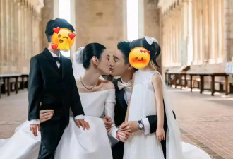 奚梦瑶何猷君法国婚礼花费过亿！新娘戴4900万首饰，与新郎深情拥吻，诠释豪门真爱
