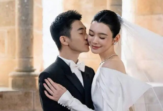 揭秘奚梦瑶婚礼婚纱：欧洲师傅600小时手搓，营造毫不费力的优雅
